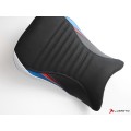 LUIMOTO (Motorsports) M SPORT Rider Seat Cover for the BMW S1000RR (2020+)